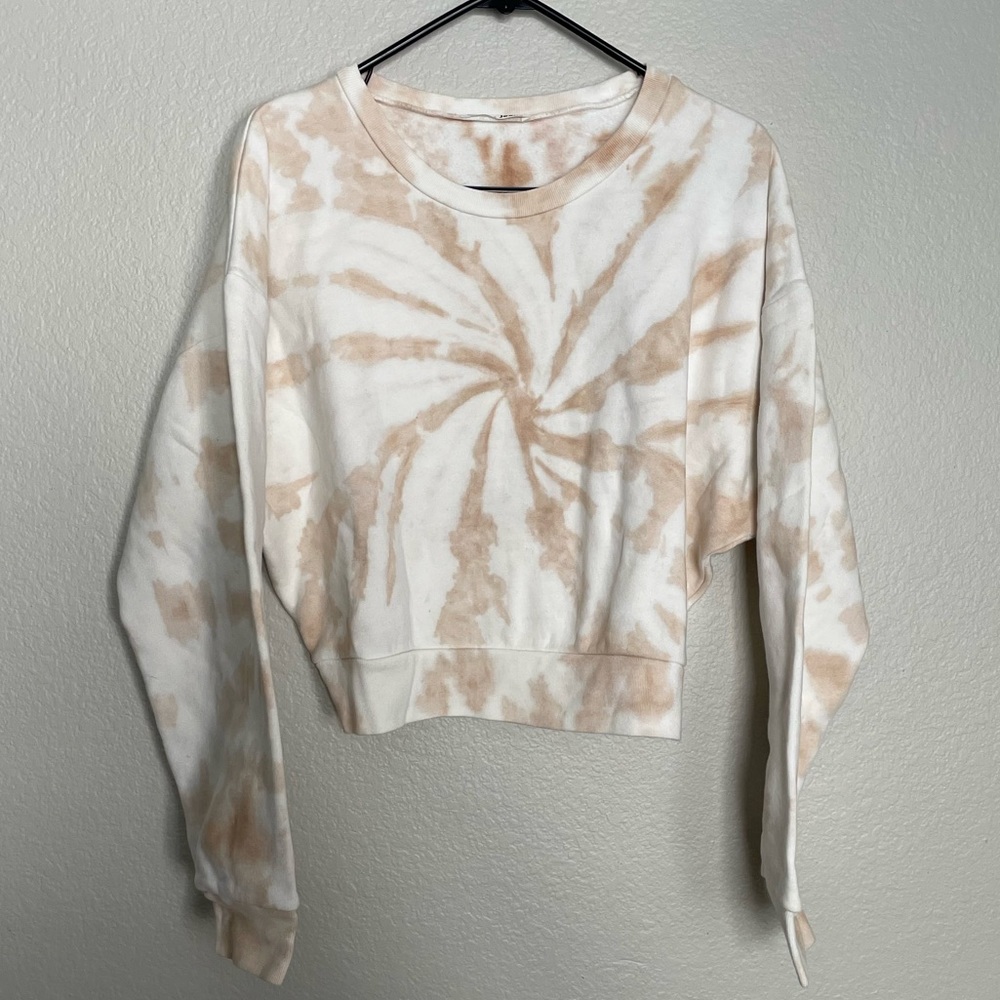 NWOT Reformation Hunter Swirl Tie Dye Crewneck Pullover Sweatshirt - Picture 6 of 9